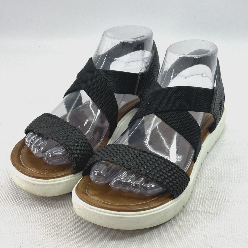 Blowfish Malibu Strappy Sandals Women's Size 7 Open Toe Platform Comfort Shoes